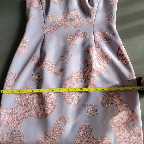 Versace Collection Baroque Print Cocktail Dress - Picture 12 of 12